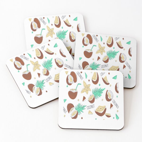 Item preview, Coconut coconut pattern summer designed and sold by Onair555.