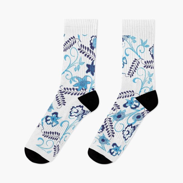 Item preview, Blue Floral Garden designed and sold by m2inspiration.