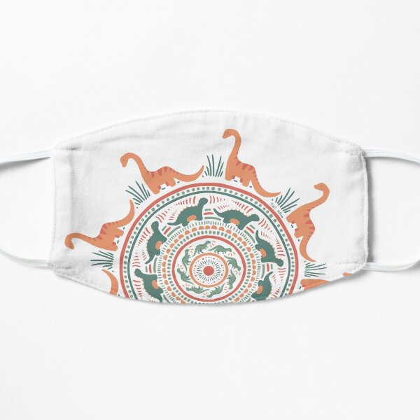 Dino-mandala 1 Masque