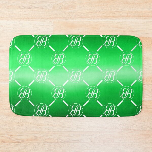 Item preview, BB Button Logo on Shades of Forest Green designed and sold by ByJezie.