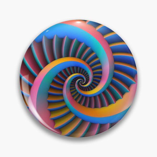 Item preview, Opposing Spiral Pattern in 3-D designed and sold by Lyle Hatch.
