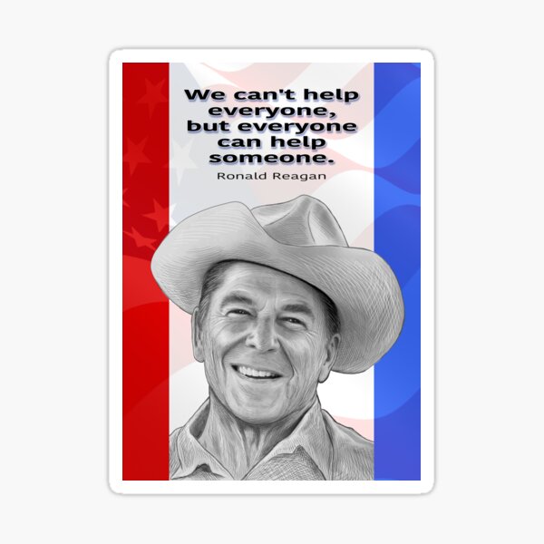 Ronald Reagan Sticker