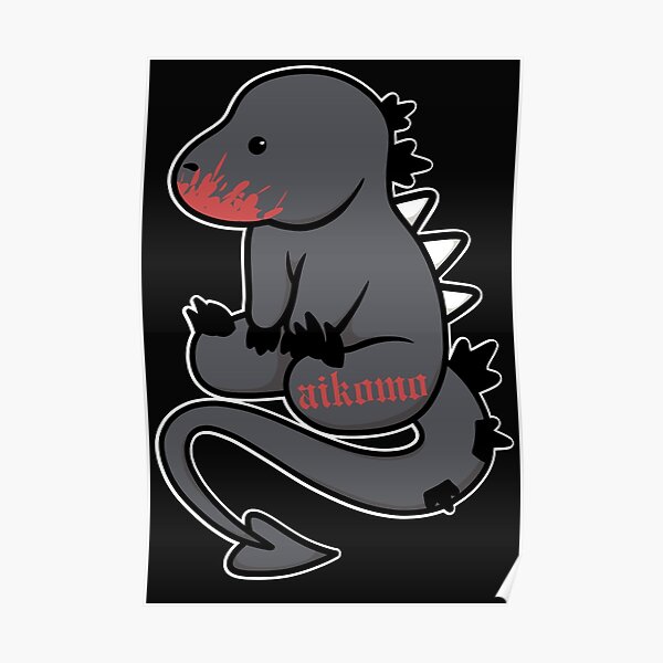Evil Lizard Poster