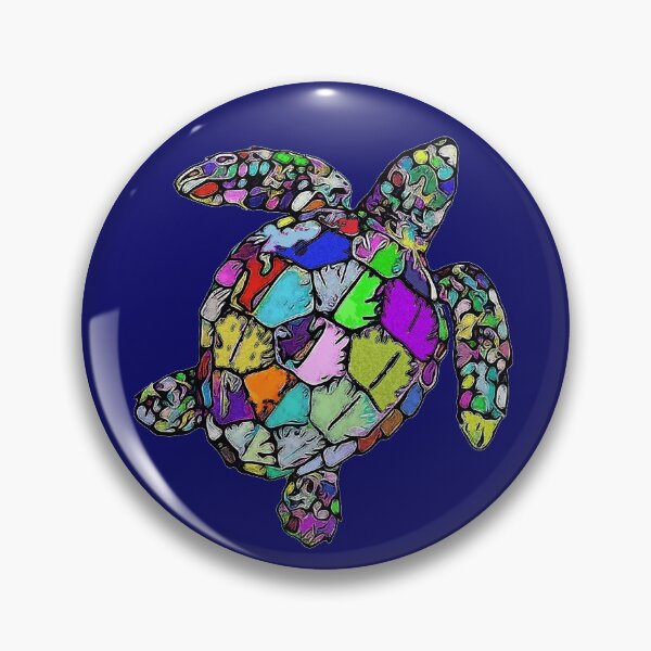 Item preview, Psychedelic Sea Turtle designed and sold by StillMeadow.