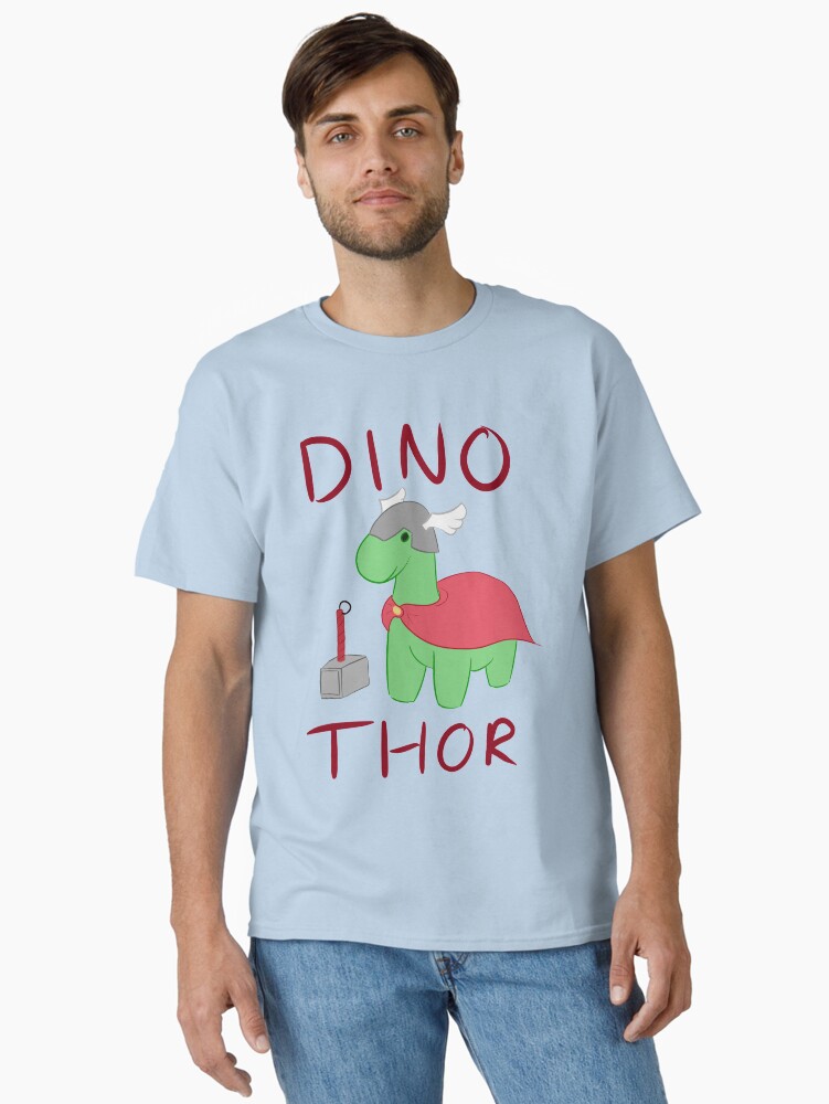 Thumbnail 1 of 7, Classic T-Shirt, Dino - Thor designed and sold by phoenixlament.