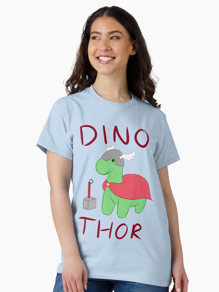 Thumbnail 2 of 7, Classic T-Shirt, Dino - Thor designed and sold by phoenixlament.