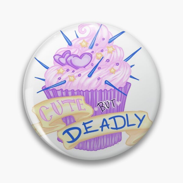 Item preview, Cute but deadly cupcake designed and sold by HannahPalmerArt.