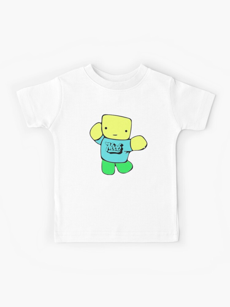 Roblox Noob Doodle Kids T Shirt By Nice Tees Redbubble - funny roblox memes t shirts redbubble
