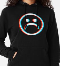 Traurige Jungs Leichter Hoodie