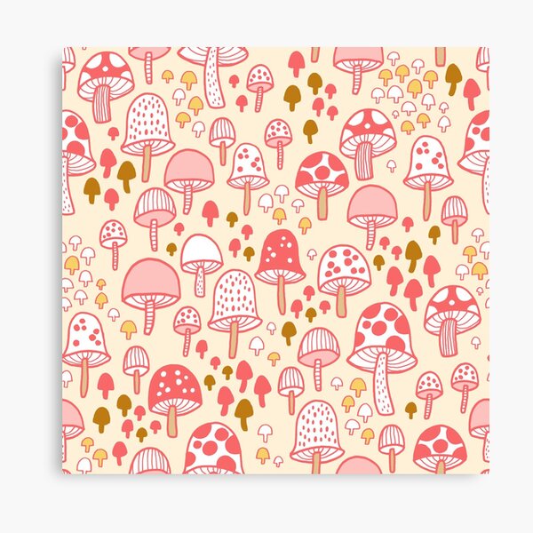 Mushroom Forest Canvas Print