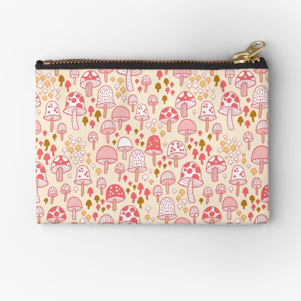 Mushroom Forest Zipper Pouch