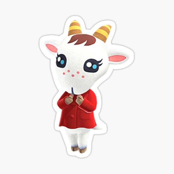 Chevre Animal Crossing Stickers Redbubble