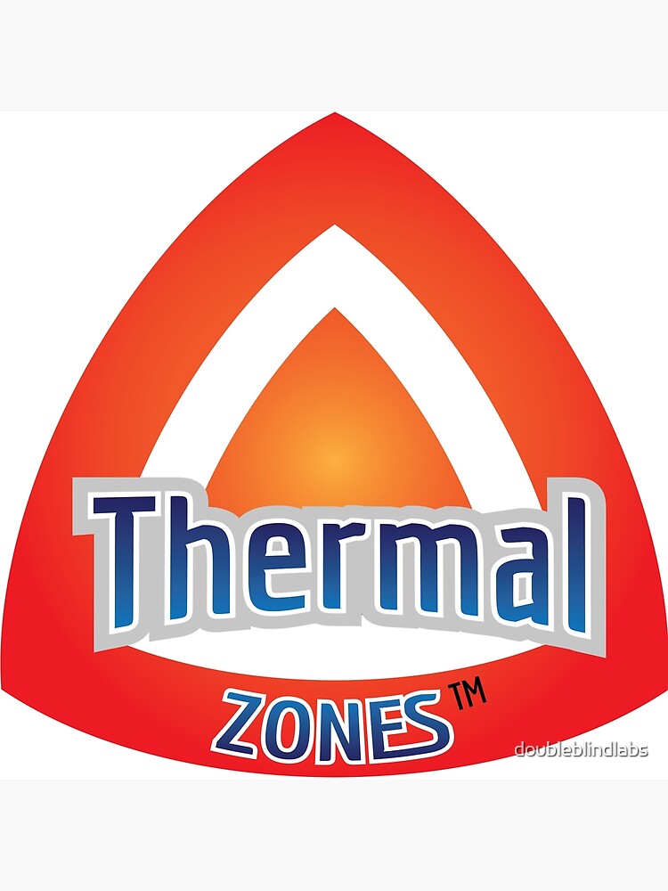 "Thermal Zones" Poster for Sale by doubleblindlabs Redbubble