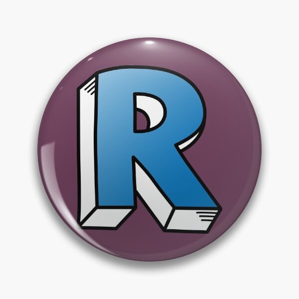 Item preview, The Letter R - Blue designed and sold by FinlayMcNevin.