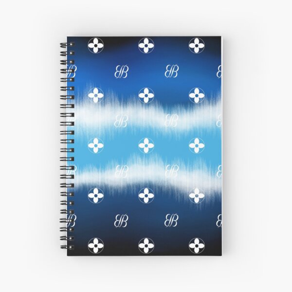 Item preview, BB Logo Flower Design on Shades of Blue designed and sold by ByJezie.