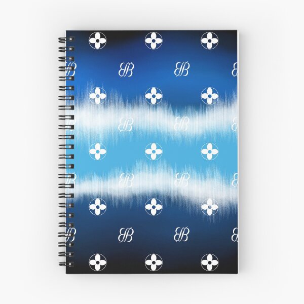 Item preview, BB Logo Flower Design on Shades of Blue designed and sold by ByJezie.