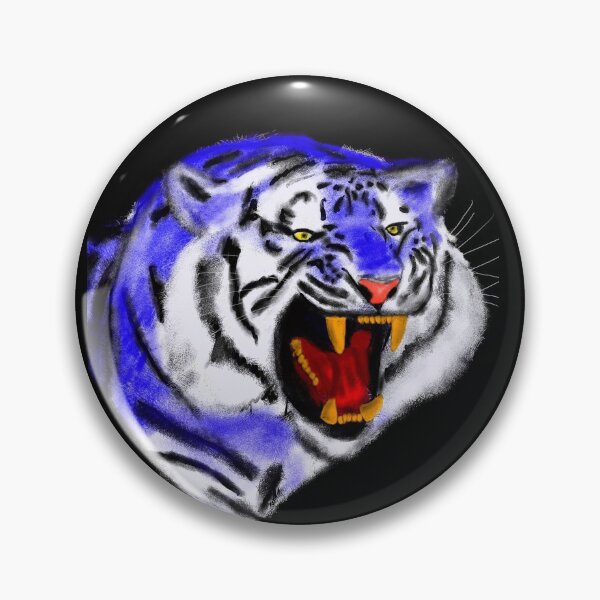 Item preview, Tiger in Blue designed and sold by Personal Product Designers.