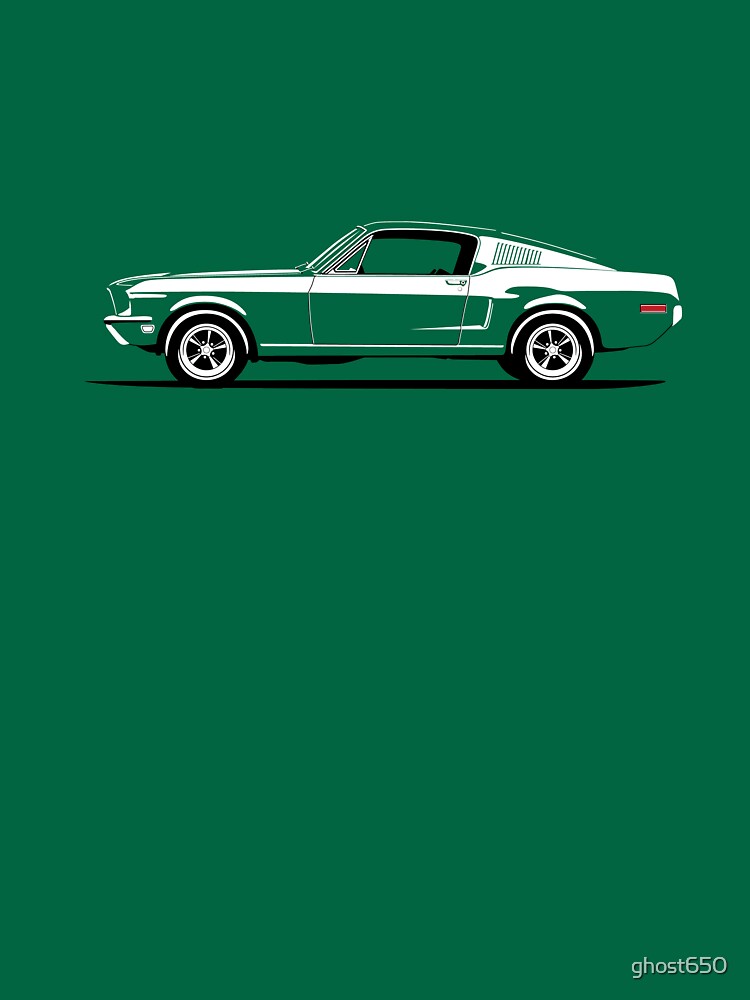 Thumbnail 7 of 7, Essential T-Shirt, Bullitt Mustang designed and sold by ghost650.