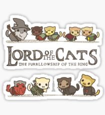 The Furrlowship of the Ring Sticker