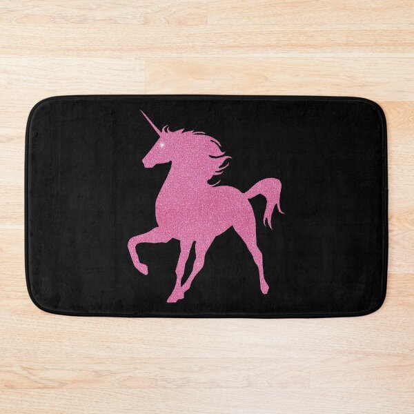 Item preview, Pink Faux Glitter Magical Unicorn designed and sold by Atteestude.