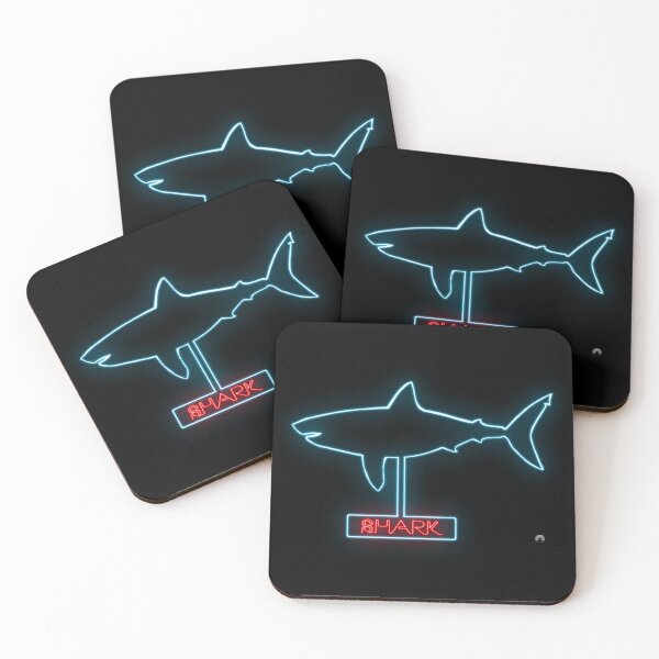 Item preview, Neon Shark designed and sold by Fin Bay Designs.