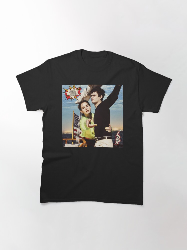 lana del rey norman rockwell t shirt