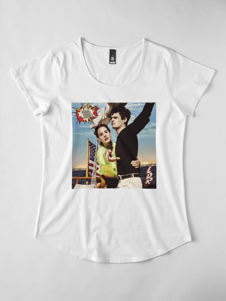lana del rey norman rockwell t shirt
