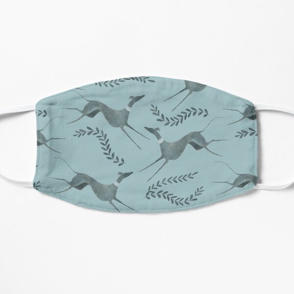 Greyhounds in turquise Mask