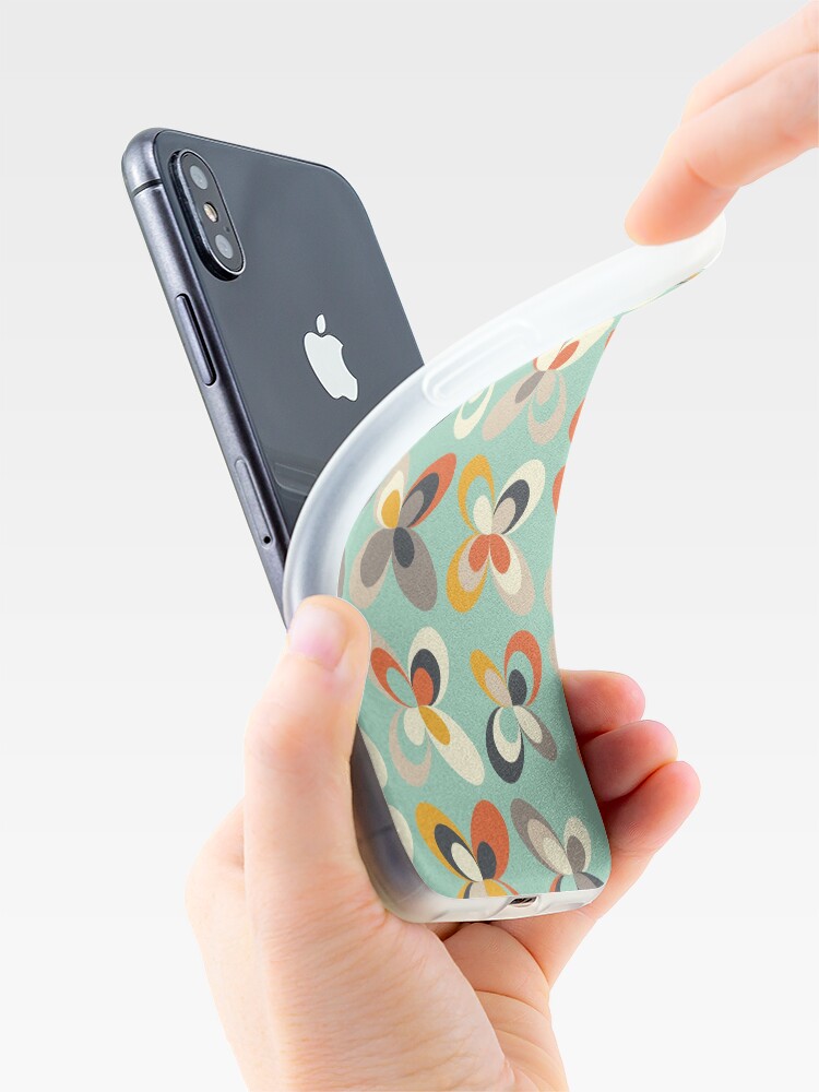 Alternate view of Retro seasons 03, Spring vibes iPhone Case & Cover