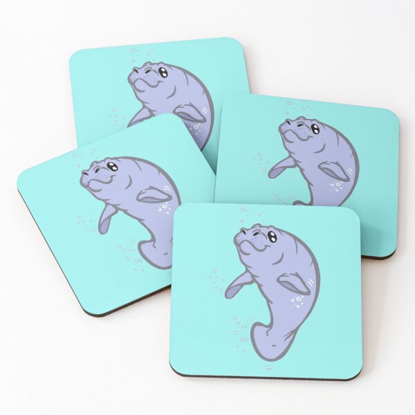 Item preview, Outrageously Cute Manatee with Bubbles designed and sold by RJKpoyp.