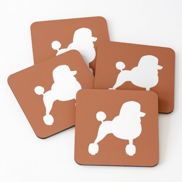 Item preview, Standard Poodle Silhouette with Fancy Haircut designed and sold by Jenn Inashvili.
