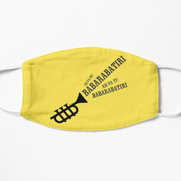 Babarabatiri! Eh pa mi! Eh pa ti! Mascarilla plana