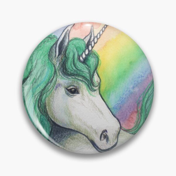 Item preview, Rainbow Unicorn designed and sold by Pendientera.