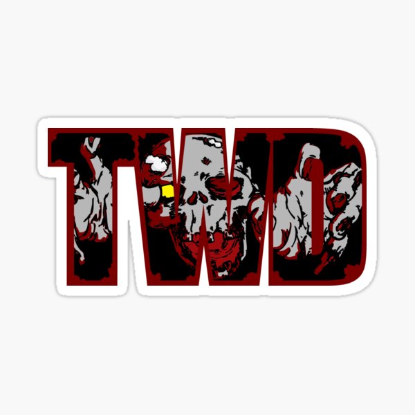 The Walking Dead Sticker