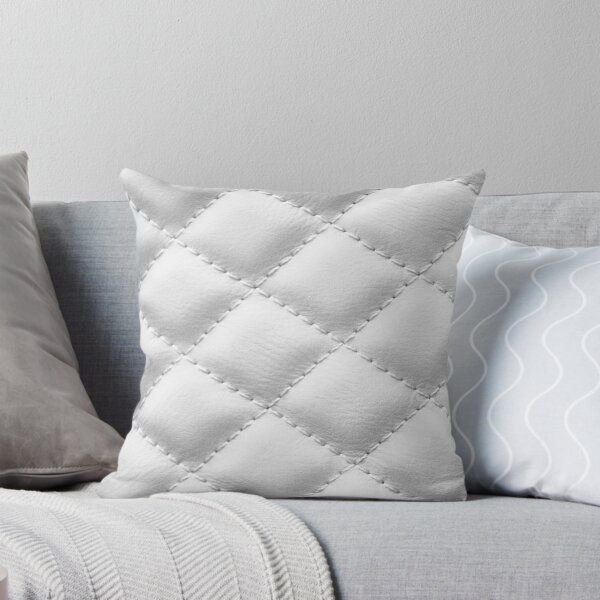 Item preview, Quilted leather effect (white) designed and sold by capricedefille.