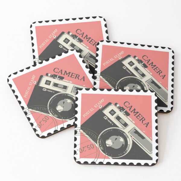 Item preview, COLORFUL CAMERA STAMP : stamp collector designed and sold by IAMZAFF.