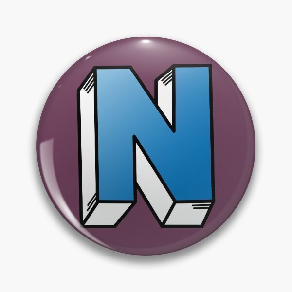 Item preview, The Letter N - Blue designed and sold by FinlayMcNevin.
