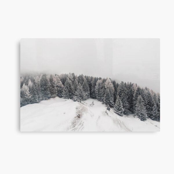 White Out | Nature and Landscape Photography Canvas Print