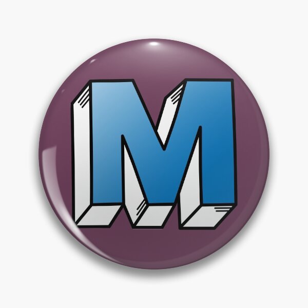 Item preview, The Letter M - Blue designed and sold by FinlayMcNevin.