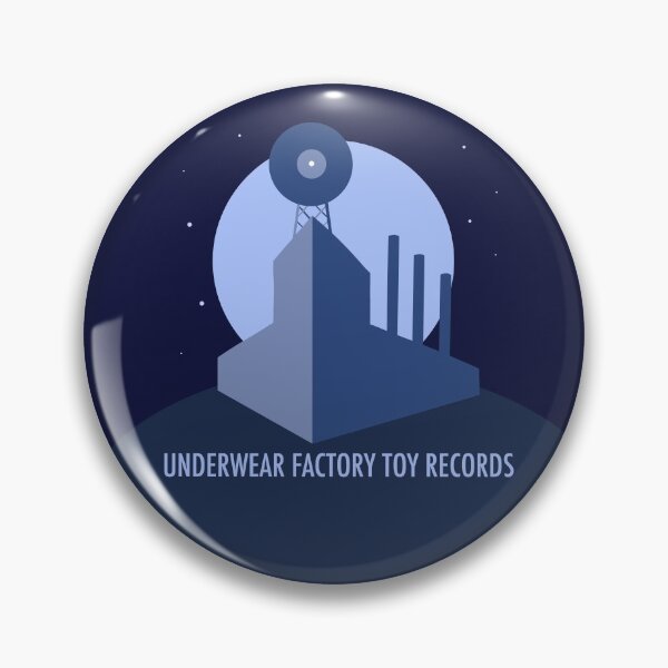 Item preview, UNDERWEAR FACTORY RECORDS® (night square) designed and sold by mruft.
