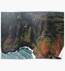 Napali Coast, Kauai'i, Hawaii Poster