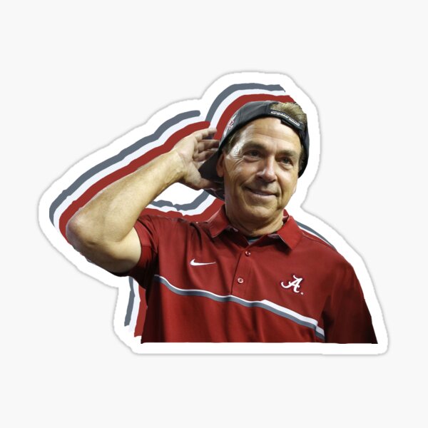 Nick Saban Sticker