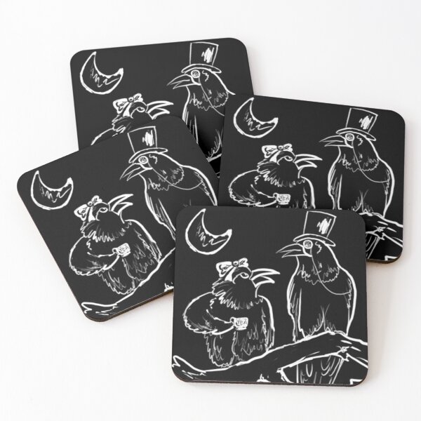 Item preview,  Ravens at tea time  designed and sold by Pendientera.