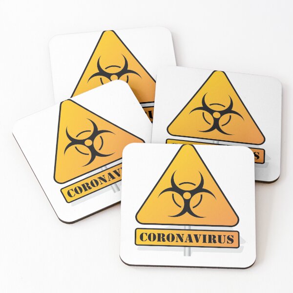 Item preview, Corona Virus Warning Sign designed and sold by Reethes.
