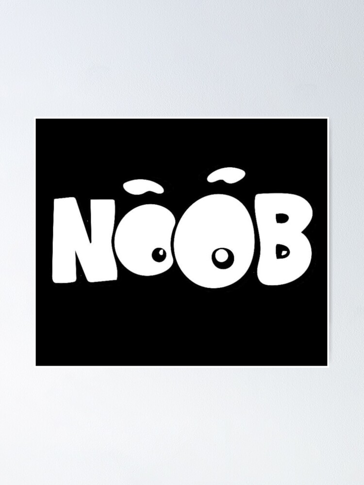 Roblox Noob Oof Poster By Nice Tees Redbubble - roblox new posters redbubble