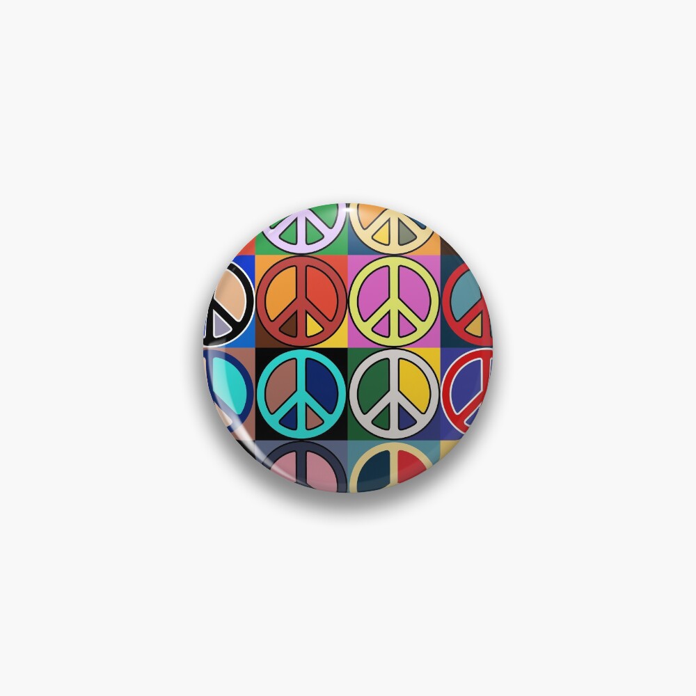 Peace Mosaic Pin