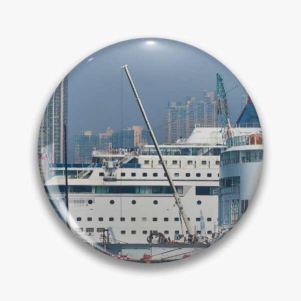 Item preview, Cruise ships in Kowloon. designed and sold by Howard  Boyd.