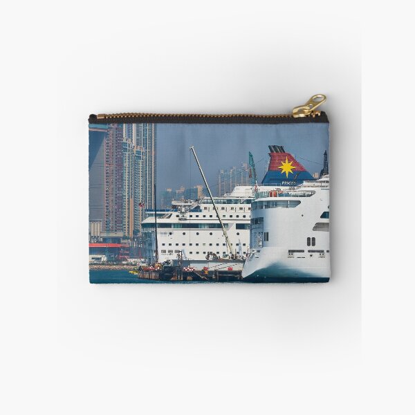 Item preview, Cruise ships in Kowloon. designed and sold by Howard  Boyd.