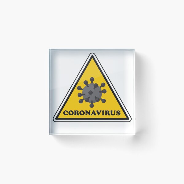 Item preview, Corona Virus Sign designed and sold by Reethes.