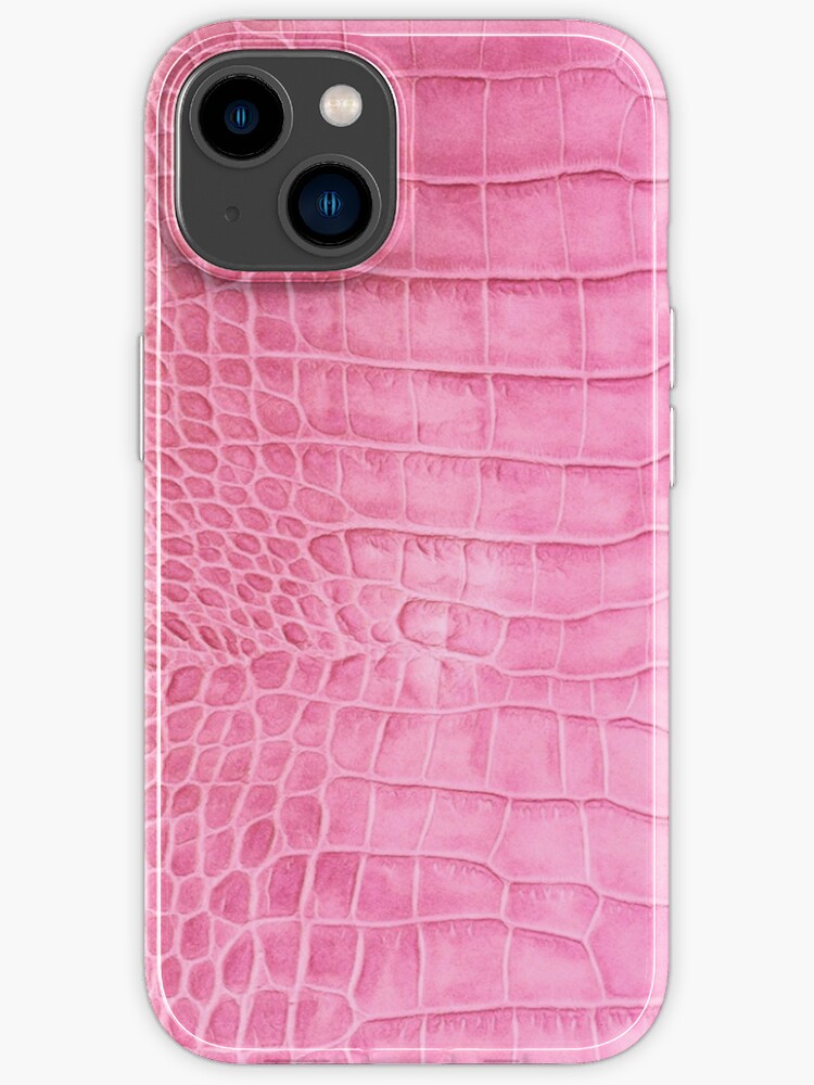 Croco leather effect (pink) iPad Case & Skin for Sale by capricedefille